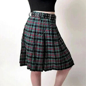 Vintage 90's GAP - Grungy Plaid Scottish Tartan Skirt